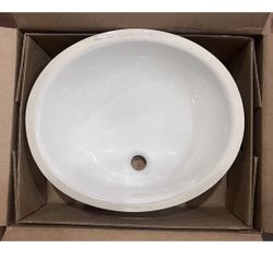 Kohler K-2210-N-O Caxton 17" Undermount Bathroom Sink - White