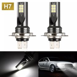 Led Headlight H7 High/Low Beam Mercedes VW 