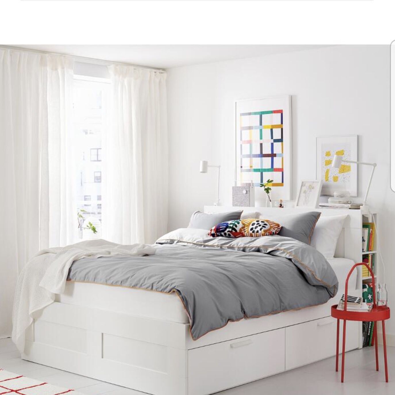 IKEA full-size bedroom set