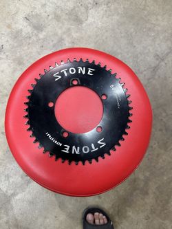 1x Stone Aero chainring, 50T