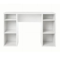 White Storage Computer Desk 