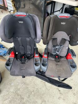 Pair of Britax Grow with You Combination Booster Car Seats (ClickTight + Standard)