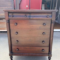 Antique Cherry Empire Dresser BEAUTIFUL 