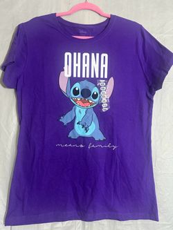 New Disneys stitch jr/young women shirt