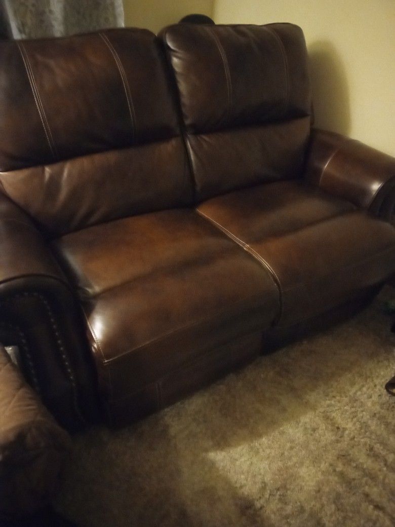 Leather Couch Jerome's Furniture