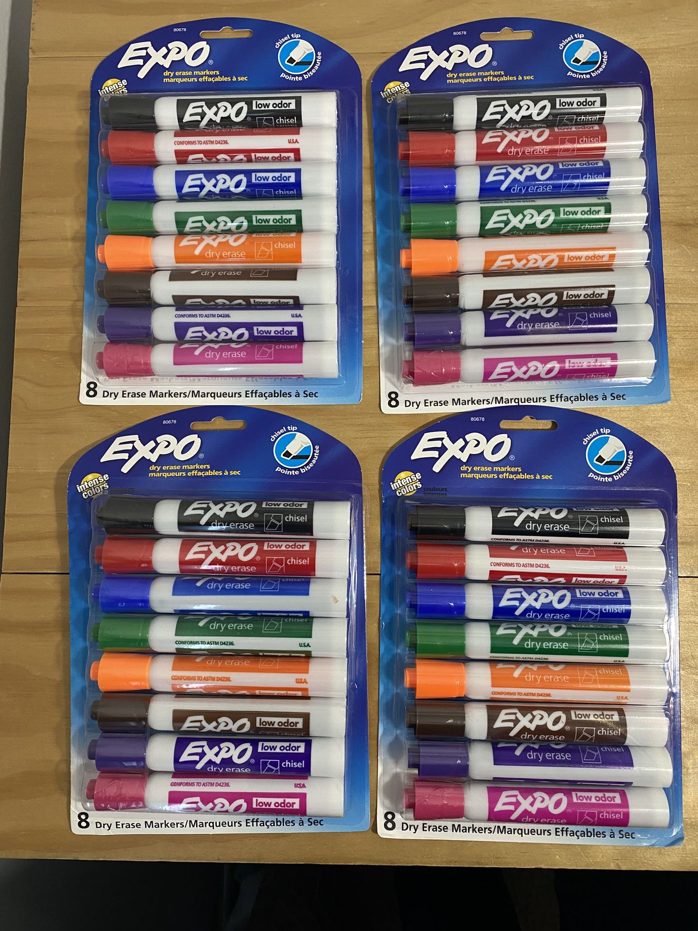 NEW Expo Dry Erase Markers - $3 each pack