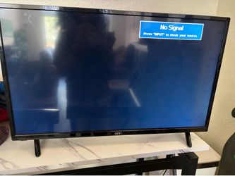 Onn 32” TV and flat irons