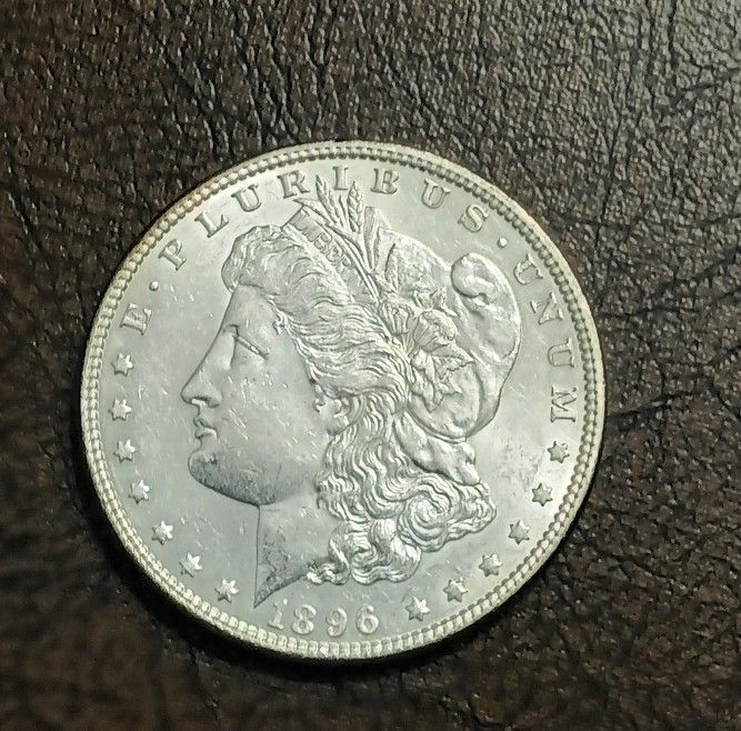 1896-P Morgan Silver Dollar