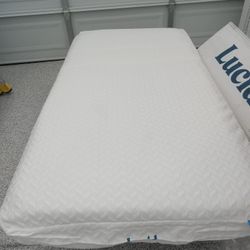 Twin Mattress  With Bed Frame