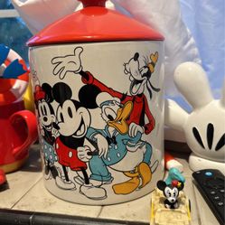 Mickey And Friends Cookie Jar