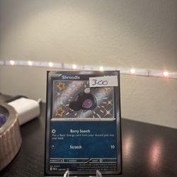 paldean fates shiny shroodle 