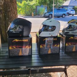 Choice of 4 Types Akuma Helmets New in Box