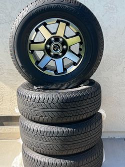 Toyota OEM Tires/ Rims Set Like New