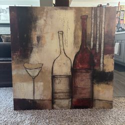 Wine Bottle Art