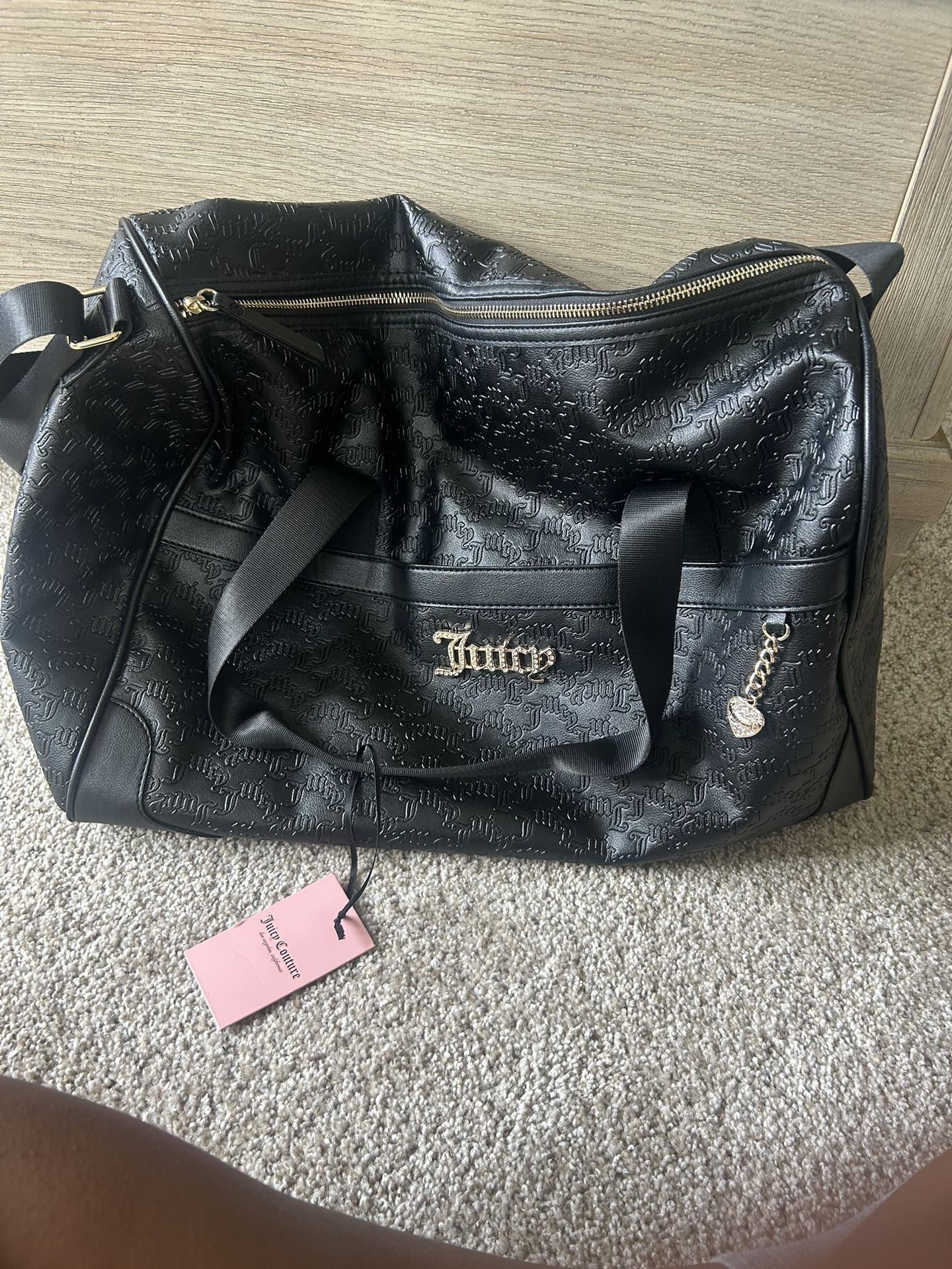 Juicy Couture Heartless Weekender Duffle Bag