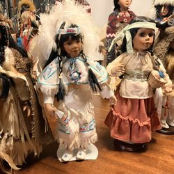 Native Dolls 17 Inches Tall