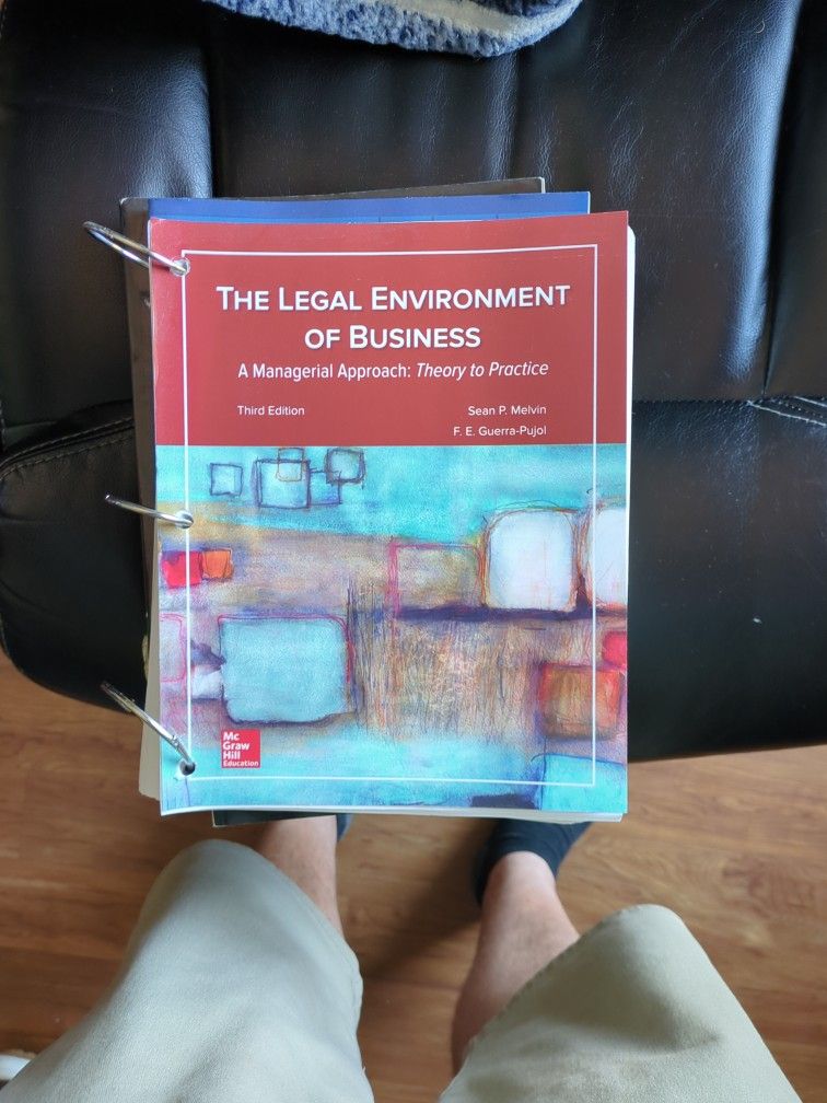 Legal Environment Of Business - 3rd Edition