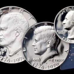 Coin USA 1976 S. 40% Silver. Proof. Set 