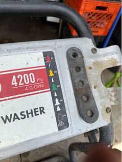 Simpson professional pressure washer 4200 psi