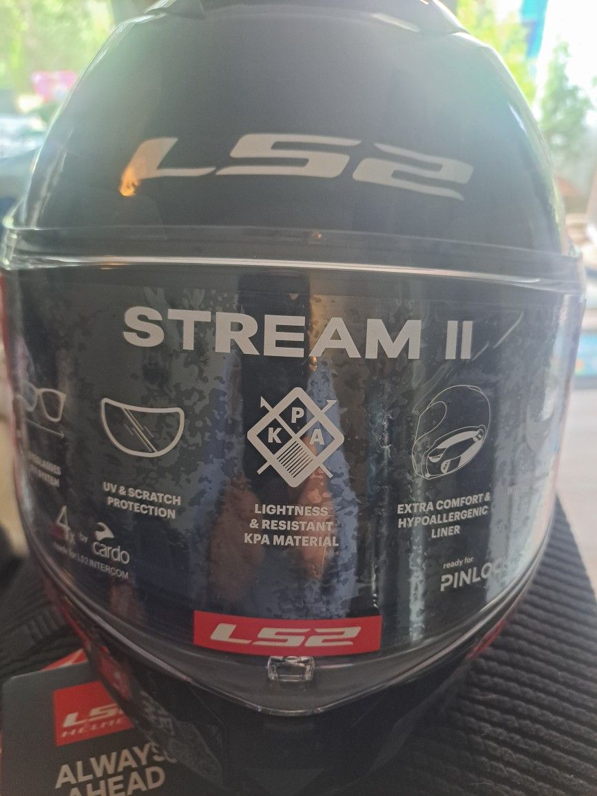 Brand NEW LS2 Stream 2 Motorcycle Helmet Size Small