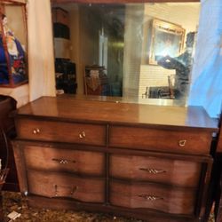 MCM Dresser & Mirror 