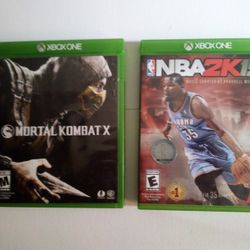 Xbox one Set Of (2) Games W/Box