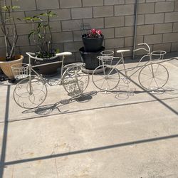 2 GARDEN BIKES
