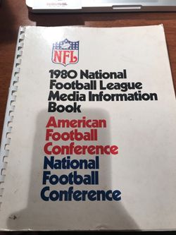 1980 National Football League Media Information Book