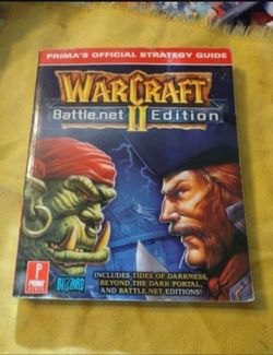 Prima strategy guide warcraft battle .Net edition