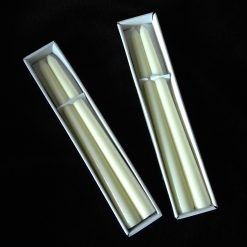 Ivory 10" Tapered Candles - Pair