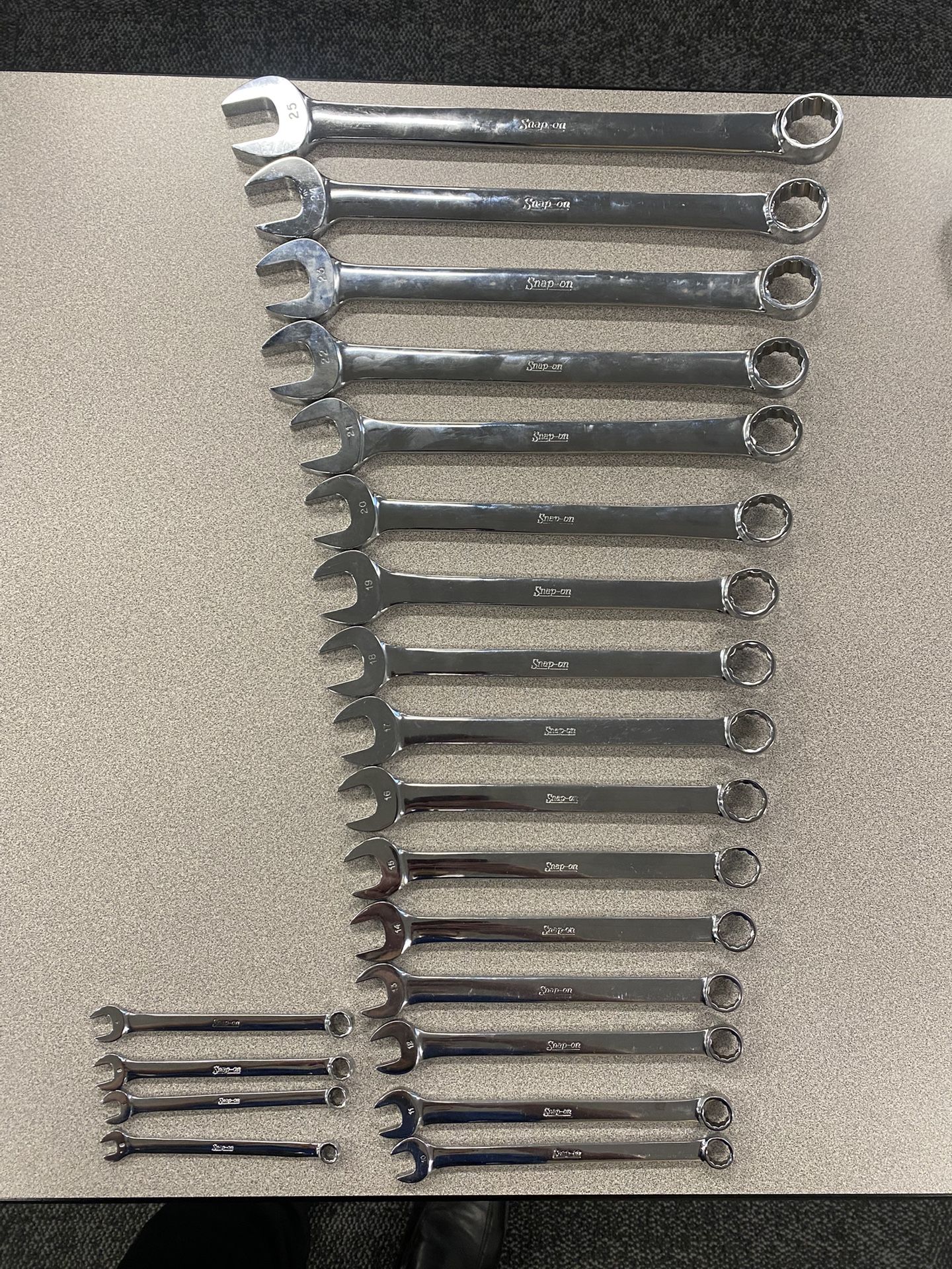 Snap-on Long Flank Wrenches, 6mm To 25mm