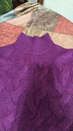 Purple Nine West Sweater $32