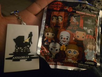 Annabelle horror properties exclusive key chain