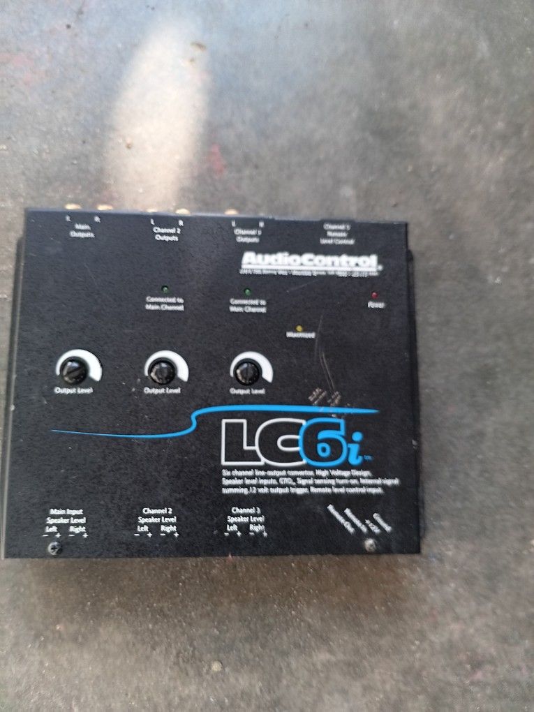 AUDIO  CONTROL  LC6I