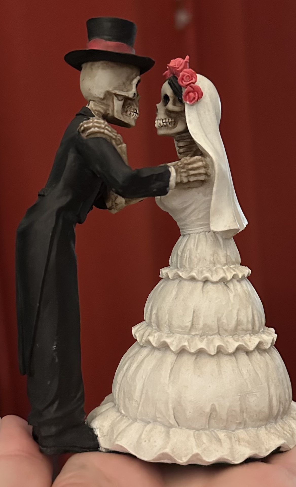 Day Of The Dead Wedding Cake Topper
