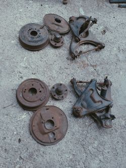 Used 1955 Chevy Front Upper And Lower Control Arms