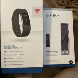 Brand New Fitbit Charge 2 Plus Extra Band Bracelet 