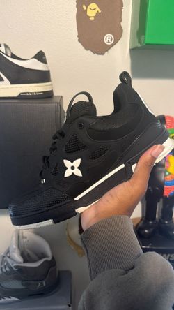 black lv skates