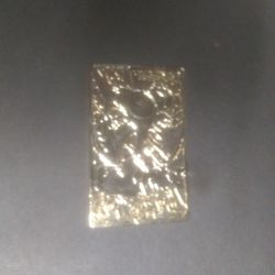 Rare Charizard Solid Gold Plated Bar Pokemon Card