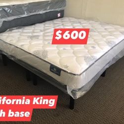 California king with Platform frame