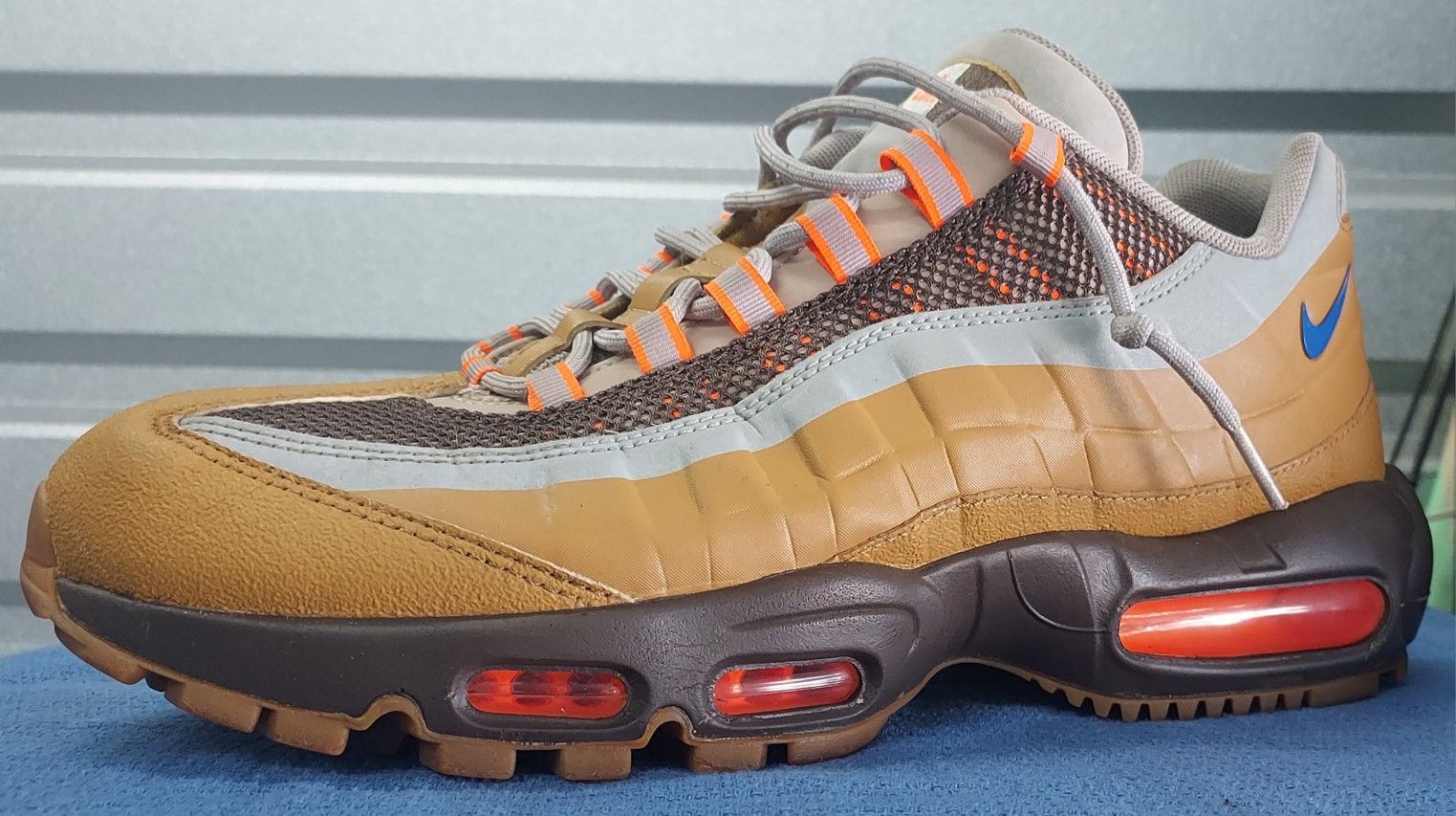 Nike Air Max 95 Winter Utility Ridgerock Wheat Brown