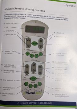 Tempur-Ergo Premier Twin Tempur-Pedic New for Sale in San Pedro