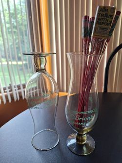 Pat O'Brien's Hurricane New Orleans Glasses