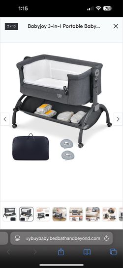 babyjoy baby bassinet