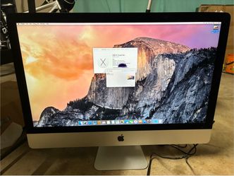 2014 Apple iMac 27” excellent condition