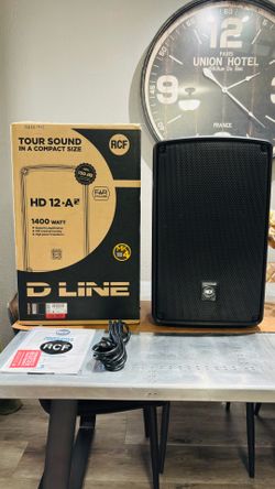 RCF HD 12-A MK4 – Brand New! 1400 Watts