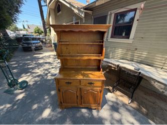 Vintage Hutch Cabinet