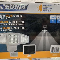 Solar Motion Activated Light