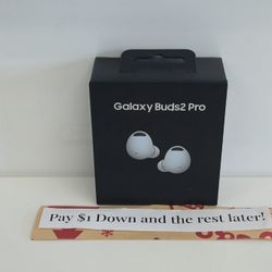 Samsung Galaxy Buds 2 Pro Wireless Headphones New - Payments Available - Pay $1 Down To take It home
