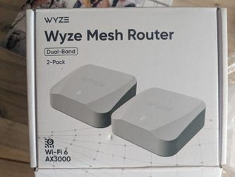 Wyzele Mesh Router Two Pack AX3000